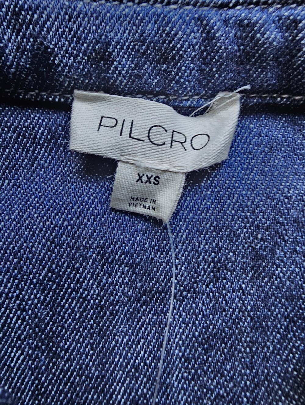 Pilcro Indigo Denim Midi Shirt Dress - Picture 3 of 8